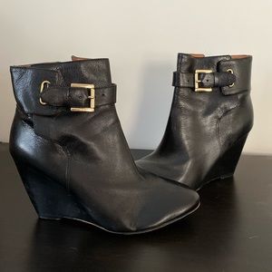 Nine West Wedge Booties